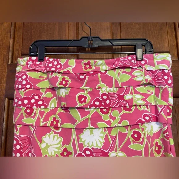 🌸Lilly Pulitzer Long Strapless Floral Maxi XL - Picture 4 of 12